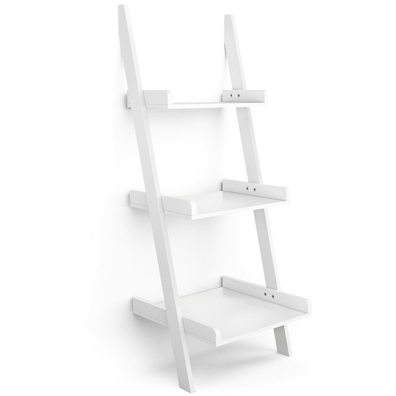 3 Tier Leaning Wall Ladder Display Planting Storage Rack